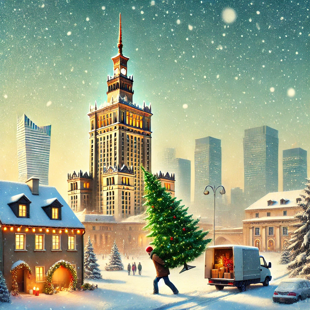 choinki z dostawą do domu Warszawa